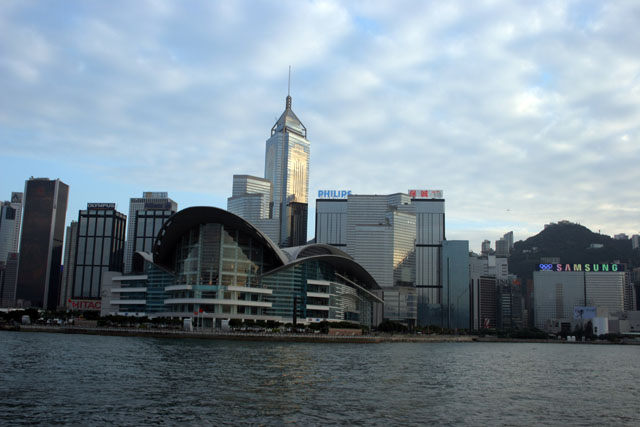 Downtown view. Hong Kong.