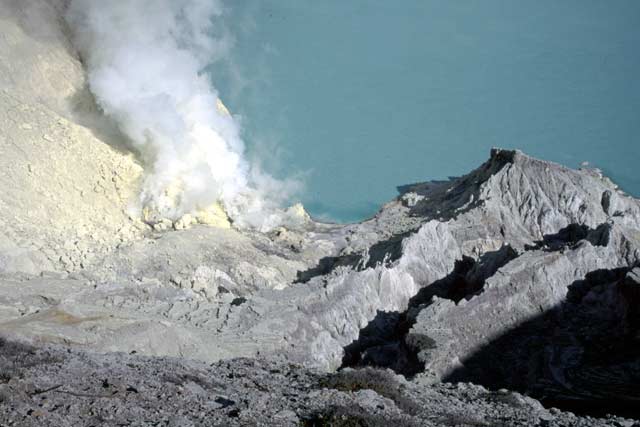 Kawah Ijen Vulcano. Java,  Indonesia.