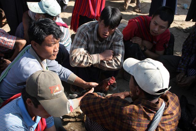 Inle Lake market. Myanmar (Burma).