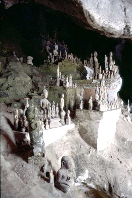 Pak Ou caves. Laos.