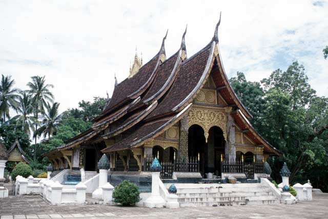 Wat Xieng Thong temple. Luang Prabang. Laos.