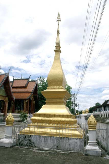 Temple in Luang Prabang. Laos.