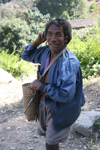 Man from Munn Chin tribe. Chin State. Myanmar (Burma).
