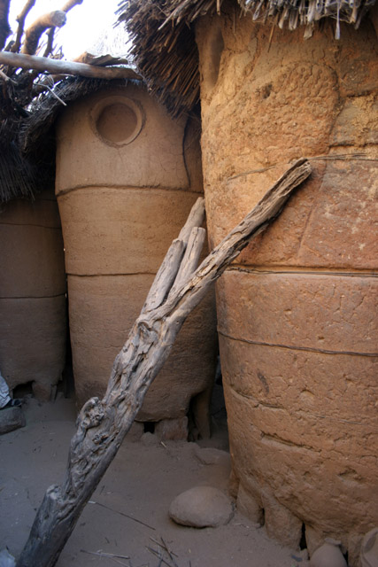 Inside King palace at Oudjilla village. Cameroon.