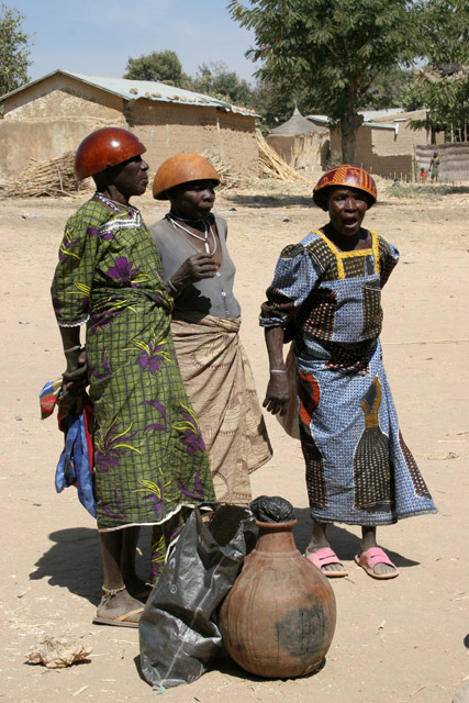 Market at Tourou village at Mandara Mountains. Cameroon.