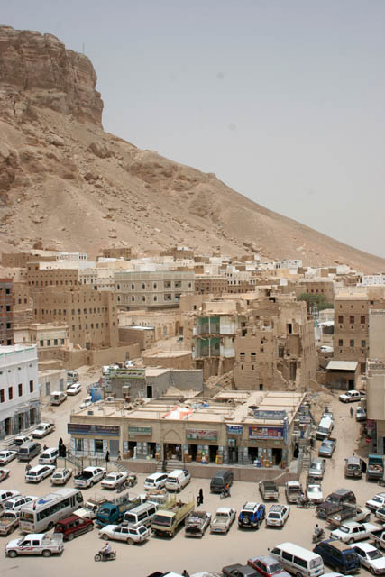 Center of Sayun town at Wadi Hadramawt area. Yemen.