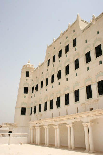 Sulatan palace at Sayun town. Yemen.