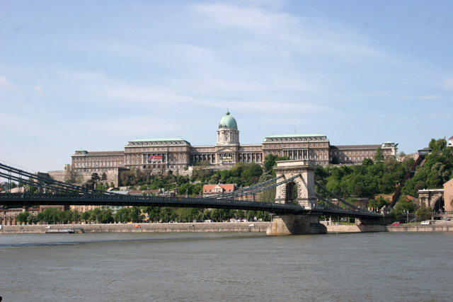 View from Danube River front, Budapest. Hungary.