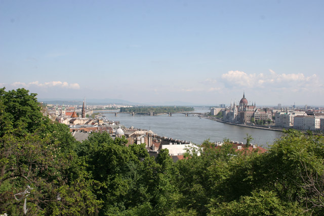 Buda Hill lookout, Budapest. Hungary.