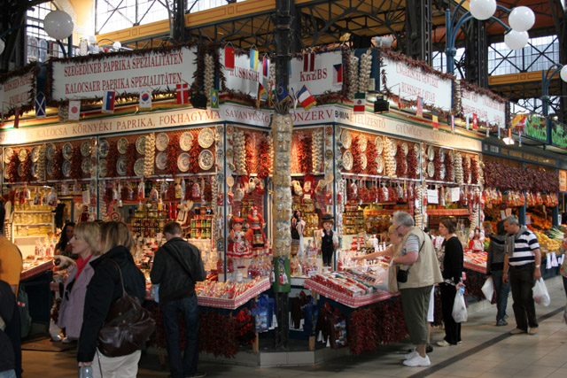 Market, Budapest. Hungary.