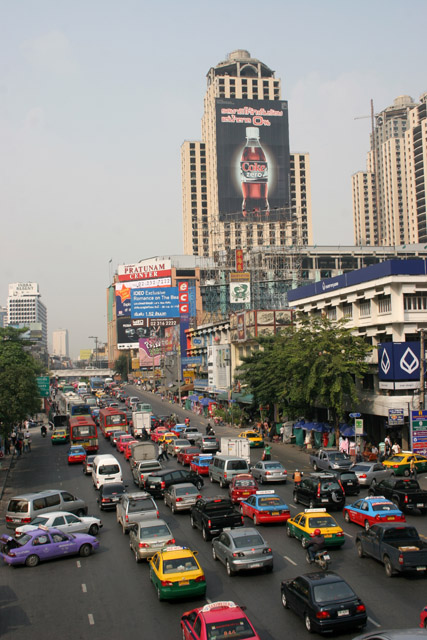 Streets of Bangkok. Thailand.