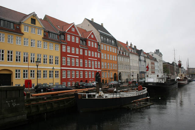 Old port Nyhavn. Copenhagen. Denmark.