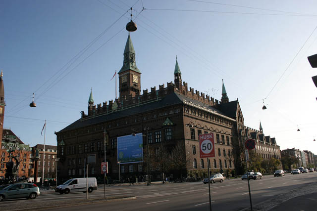 City Hall, Copenhagen. Denmark.