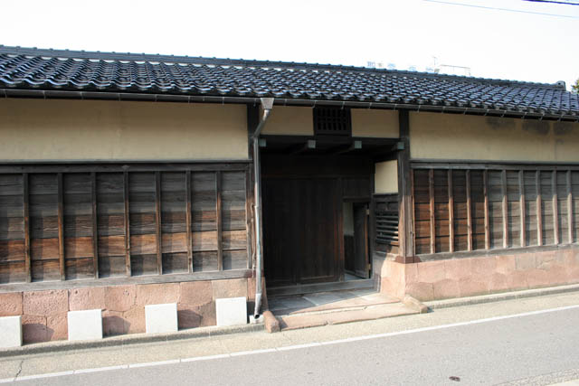 Samurai house ta Nagamachi district, Kanazawa town. Japan.
