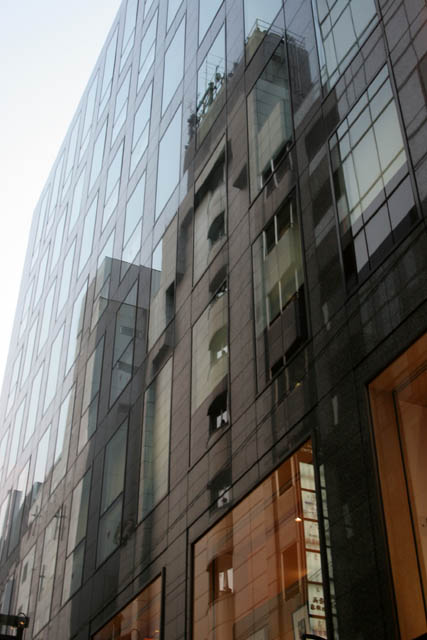 Ginza district, Tokyo. Japan.