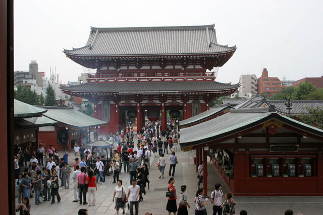 Senso-ji temple at Asakusa district, Tokyo. Japan.