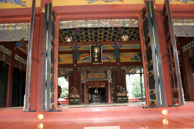 Asakusa shrine (Asakusa-jinja) at Asakusa district, Tokyo. Japan.