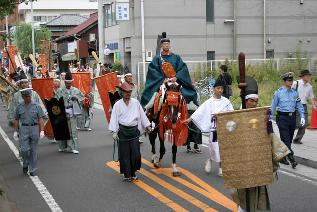 Tsurugaoka Hachiman-gu Shrine Reitaisai (Annual Festival). Kamakura town. Japan.