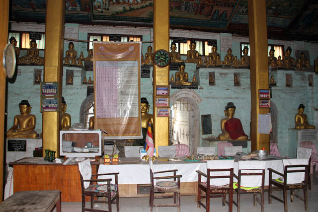 Shittaung temple, Mrauk U. Myanmar (Burma).