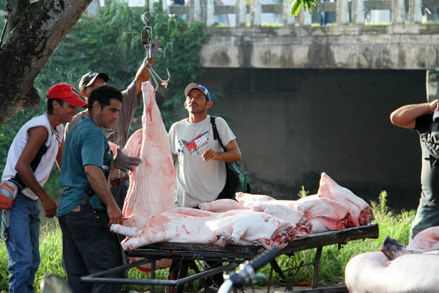 Morning market, Camaguey. Cuba.