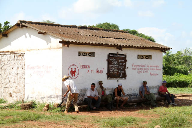 Quite village life, Isabel village. Cuba.