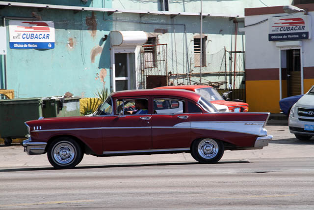 Nice old american car, Havana. Cuba.