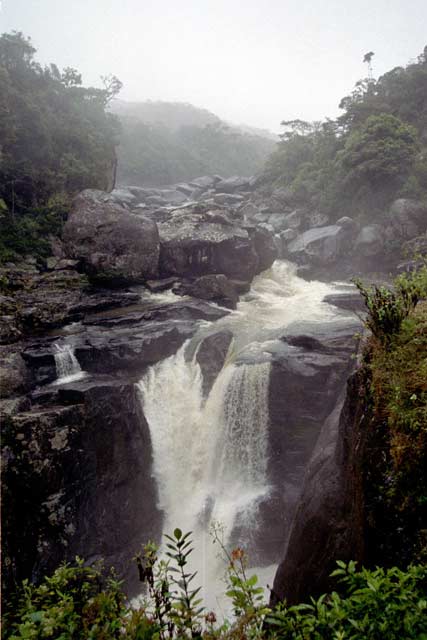 Cascades, l'Isalo National park. Madagascar.