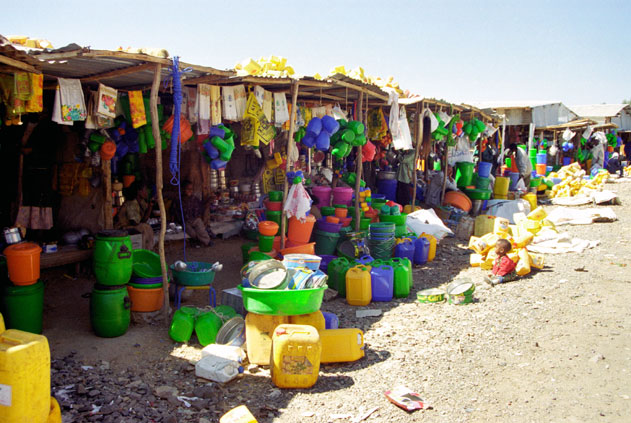 Market at Aksum. North,  Ethiopia.