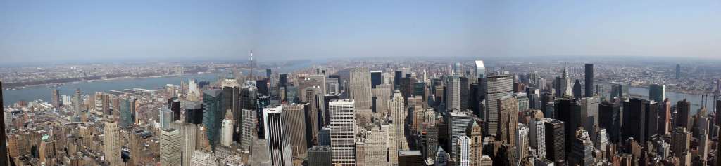 Manhattan from the Empire State Building.