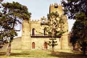 Royal enclosure at Gonder. Ethiopia.
