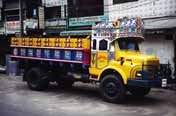 Colorful truck. Dhaka. Bangladesh.