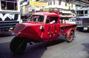 Small taxi-truck. Calcutta. India.