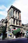 Colonial building in Calcutta. India.