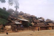 Phou Lao - traditional lao village. Laos.