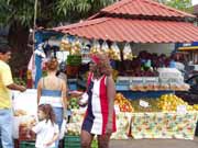 Market at Puerto Limon. Costa Rica.