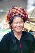 Woman from Pa-O hill tribe. Inle lake area. Myanmar (Burma).