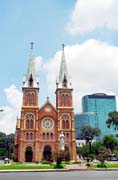 Cathedral at Saigon. Vietnam.