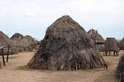 Karo tribe village. Ethiopia.
