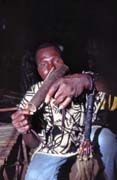 Music production of Bambara people. Mali.