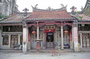 Chinese temple at Penang island. Mainland,  Malaysia.