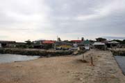 Ferry pier for Malapascua island, Maya, Cebu island. Philippines.