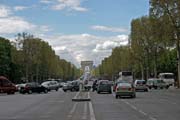 Avenue des Champs lyses, Paris. France.