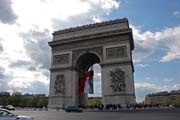 Arc de Triomphe, Paris. France.