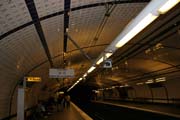 Metro station, Paris. France.