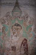 Some Bagan temples are still decorated insight. Myanmar (Burma).