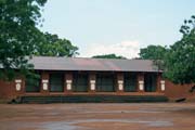Palace of Dahomey kings at Abomey town. Benin.