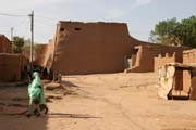 Original fortification of Agadez town. Niger.