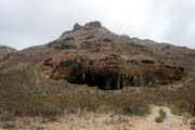Small cave at south coast of Socotra (Suqutra) island. Yemen.