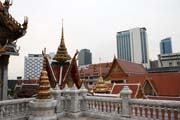 Wat Hua Lamphong Temple is located in the middle of the modern city center, Bangkok, Thailand. Thailand.