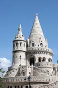 Fisherman's Bastion (Hal�szb�stya), Budapest. Hungary.